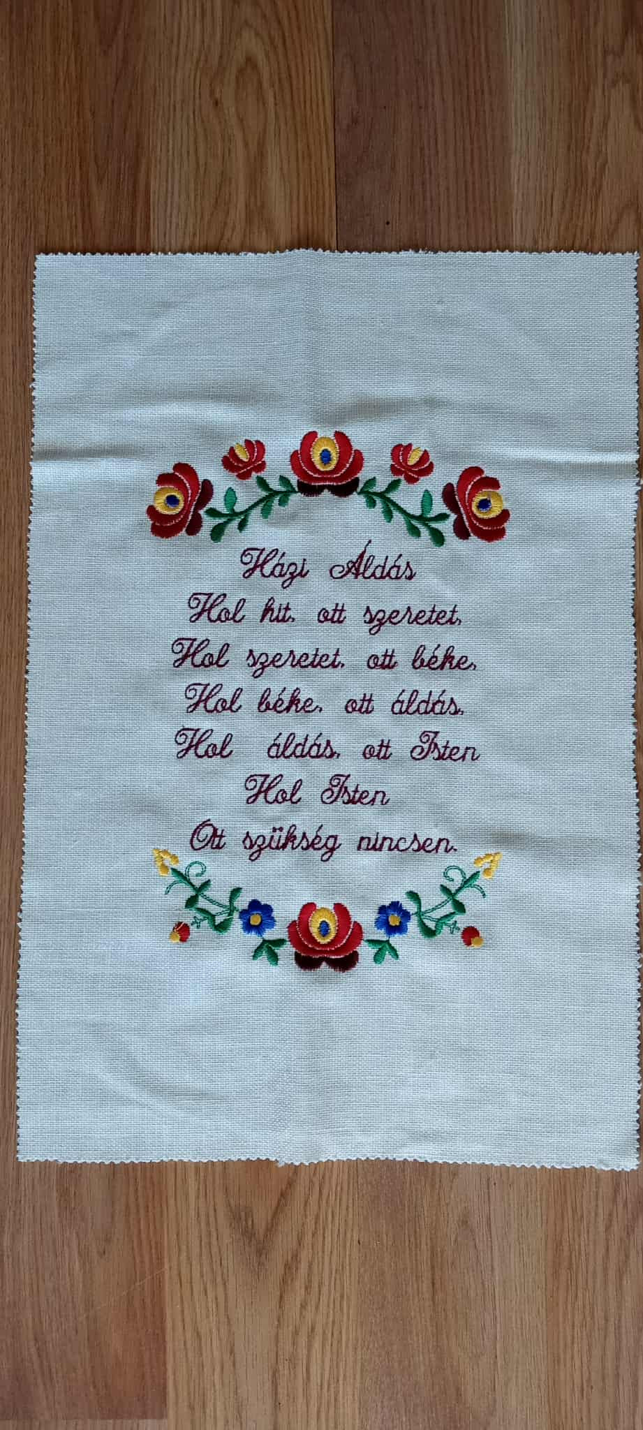 Hungarian House Blessing
