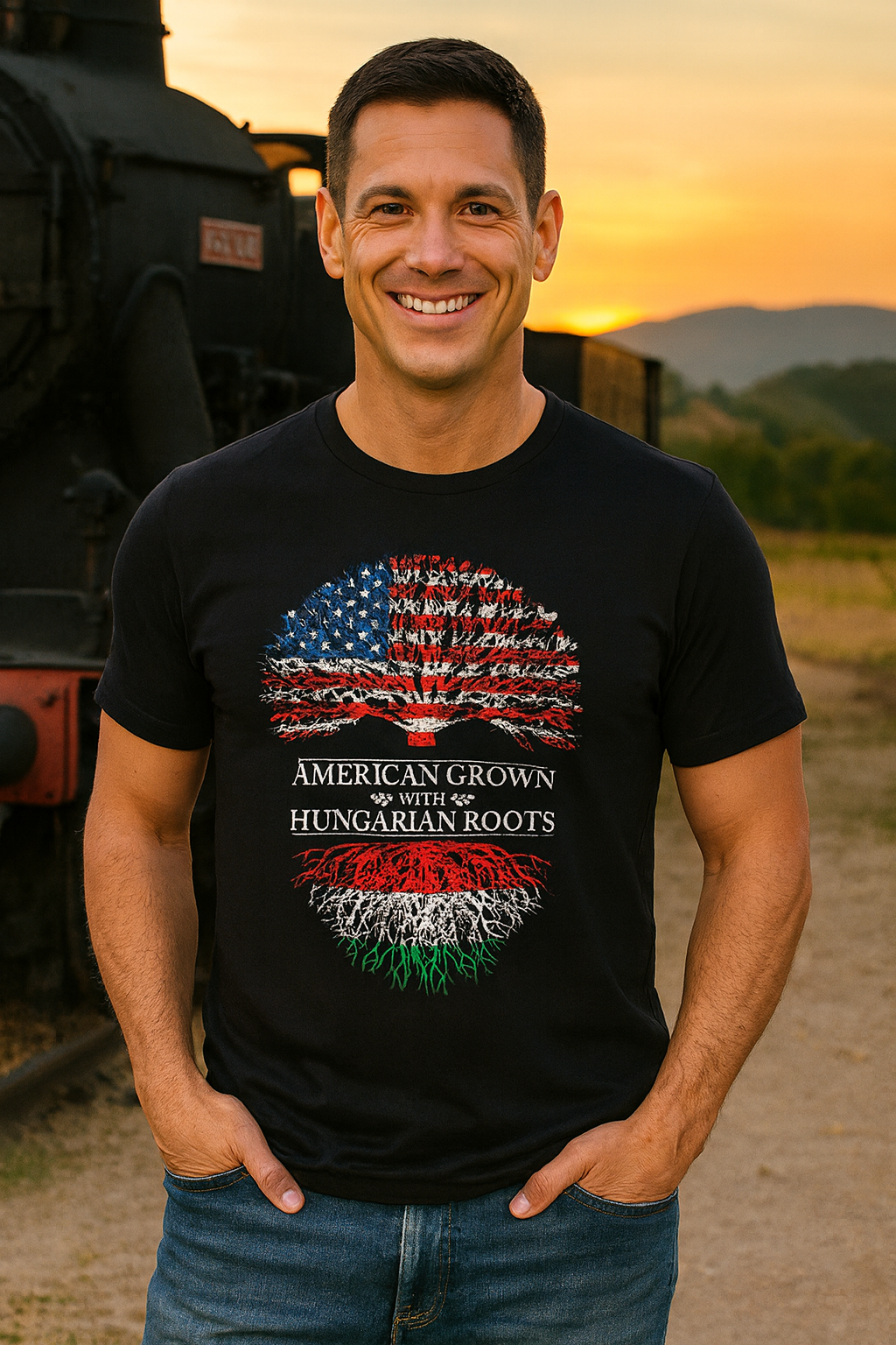 Hungarian American Tshirt