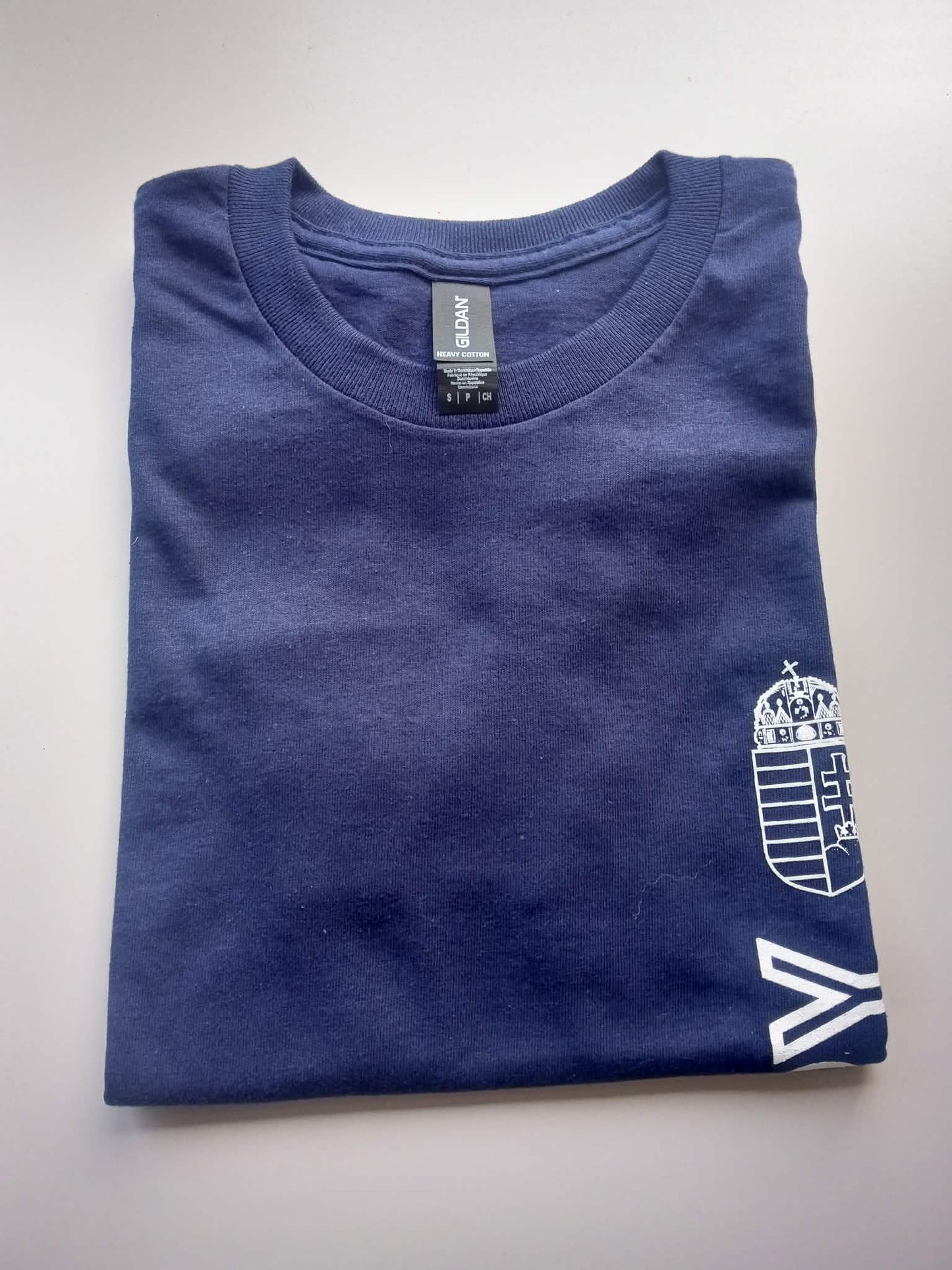 HUNGARY Vertical Crest Basic Tee ðŸ‡ðŸ‡º