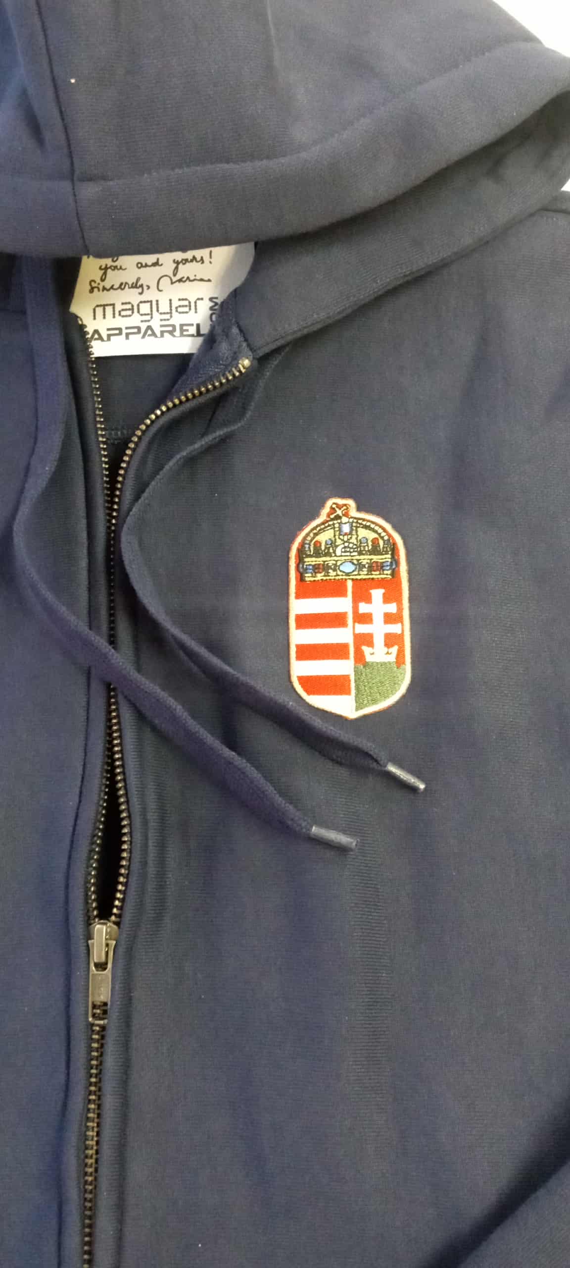 Hungary Hooded Sweatshirt Zip