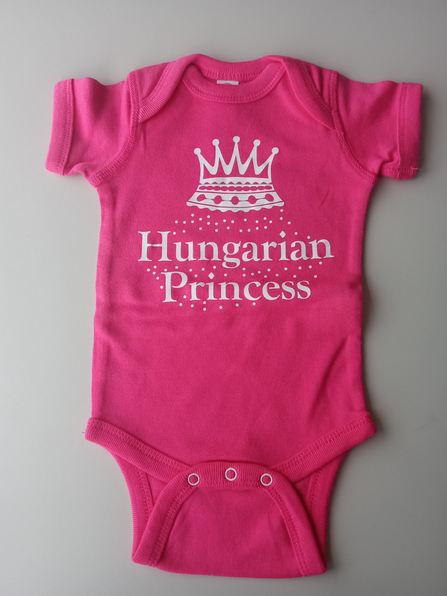 Hungarian Princess Baby Bodysuit