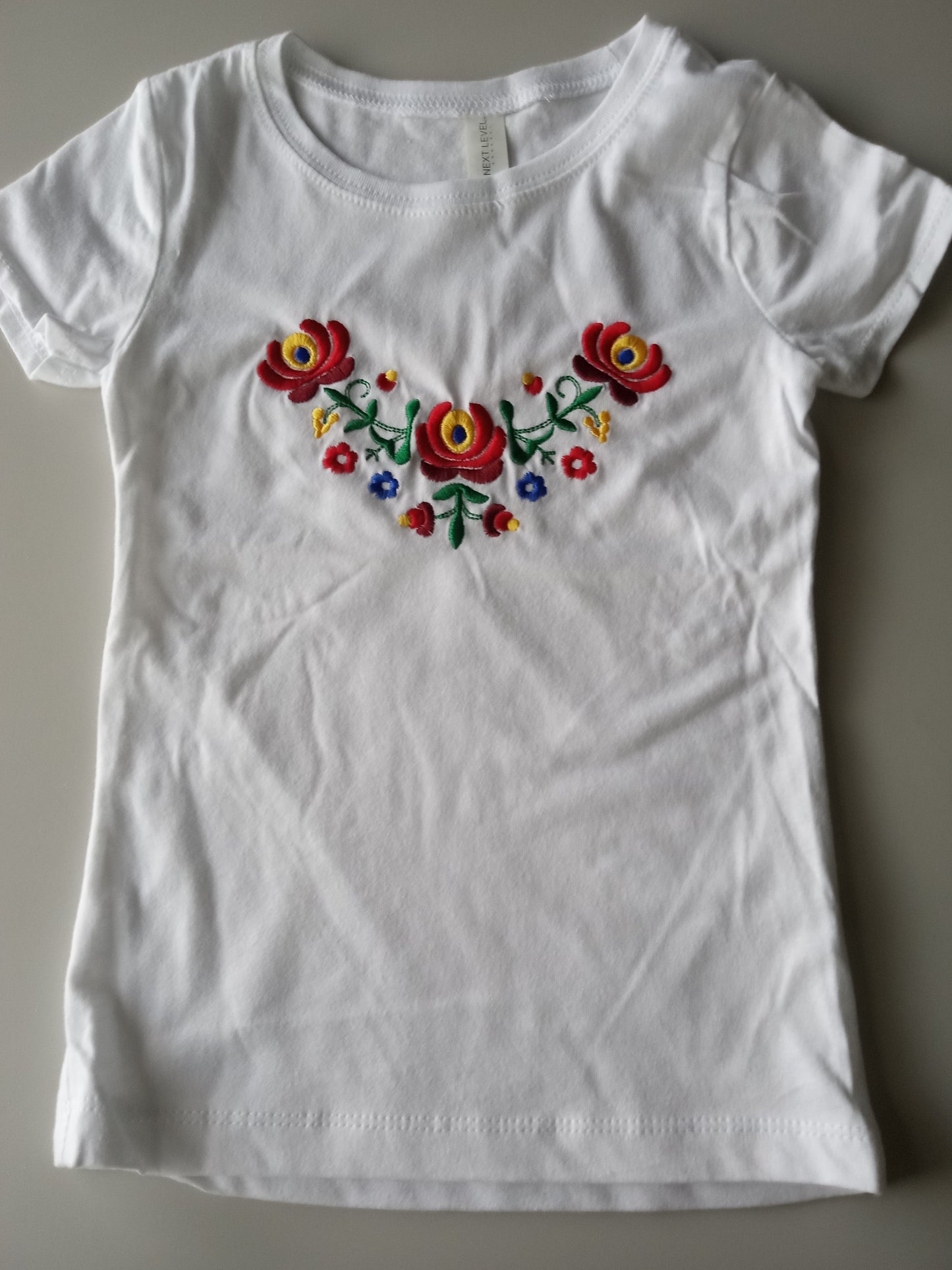 Hungarian Matyo Girls Tee