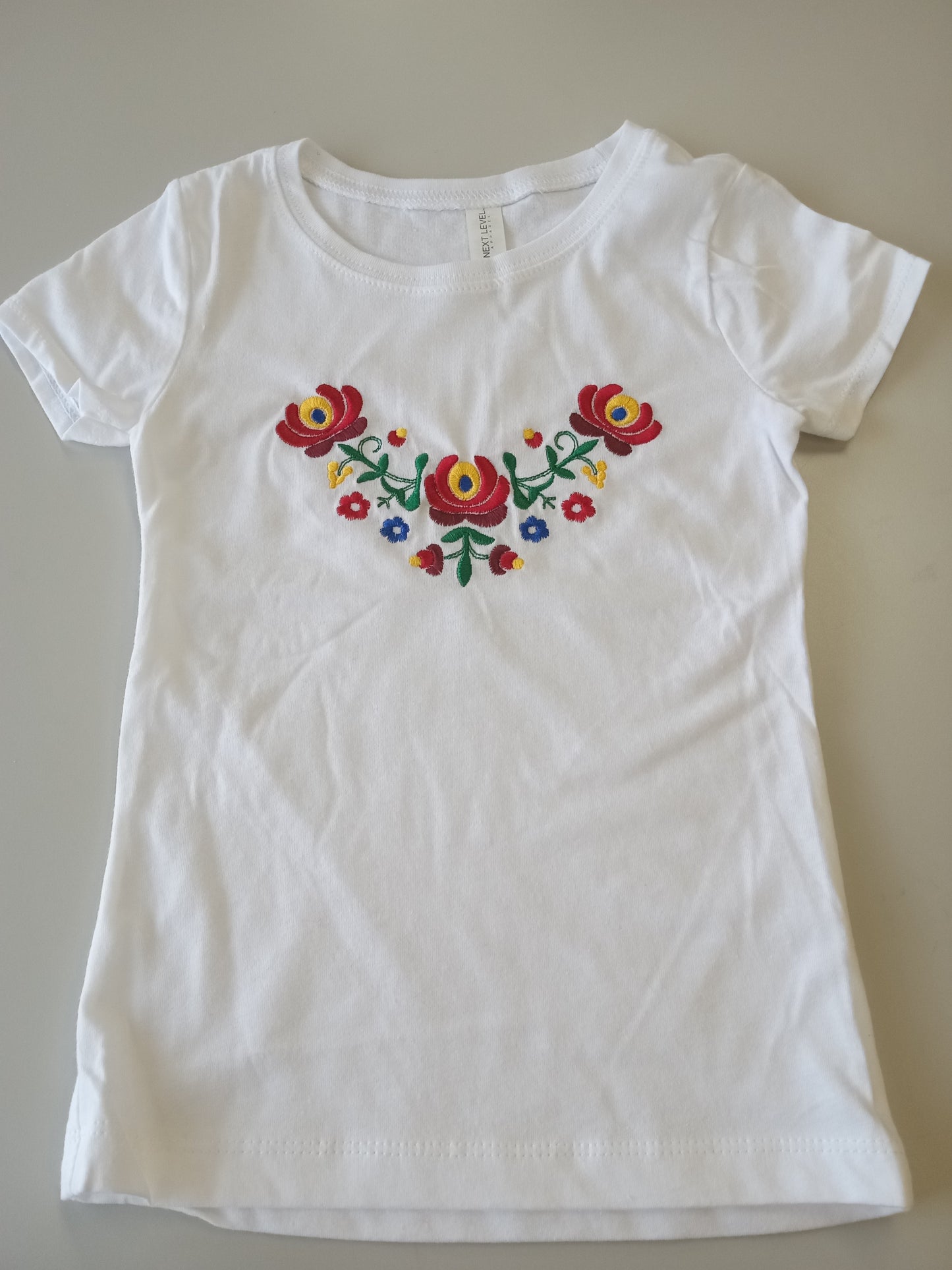 Hungarian Matyo Girls Tee