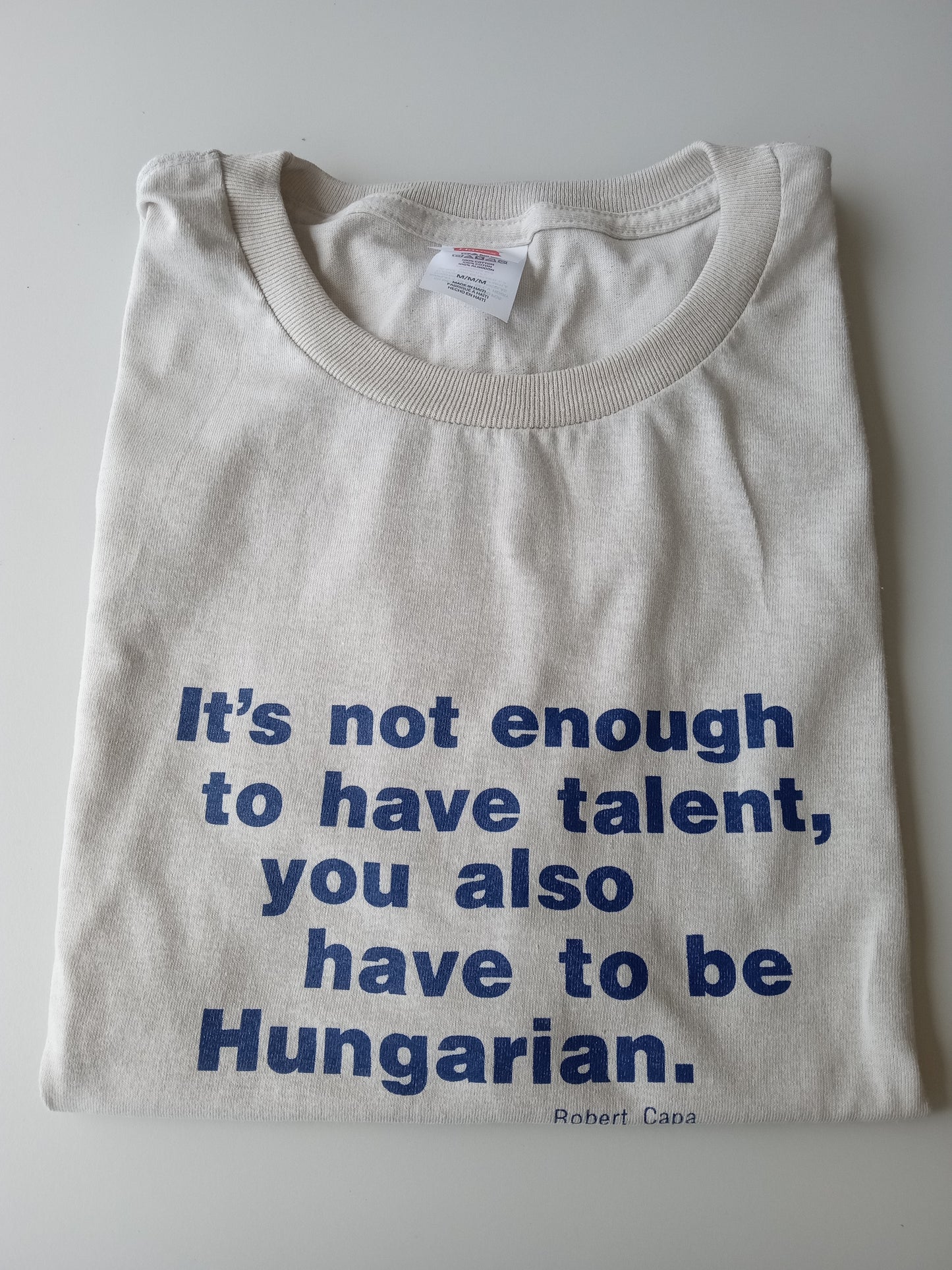Robert Capa Hungarian fun tshirt.