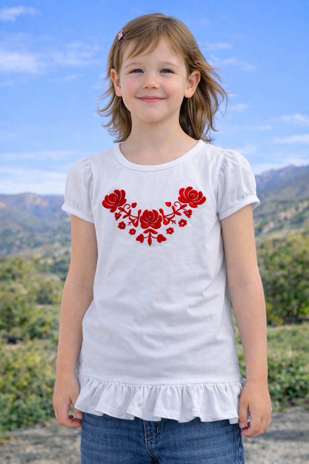 Hungarian Ruffle Top