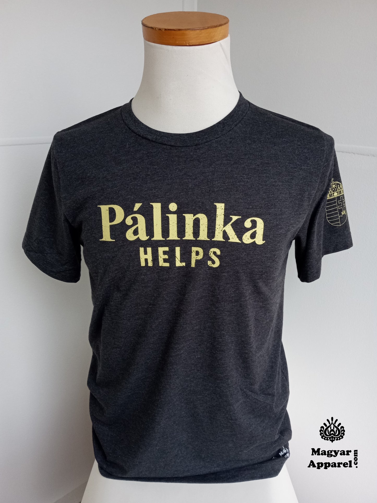 Palinka Helps Hungarian brandy tshirt 