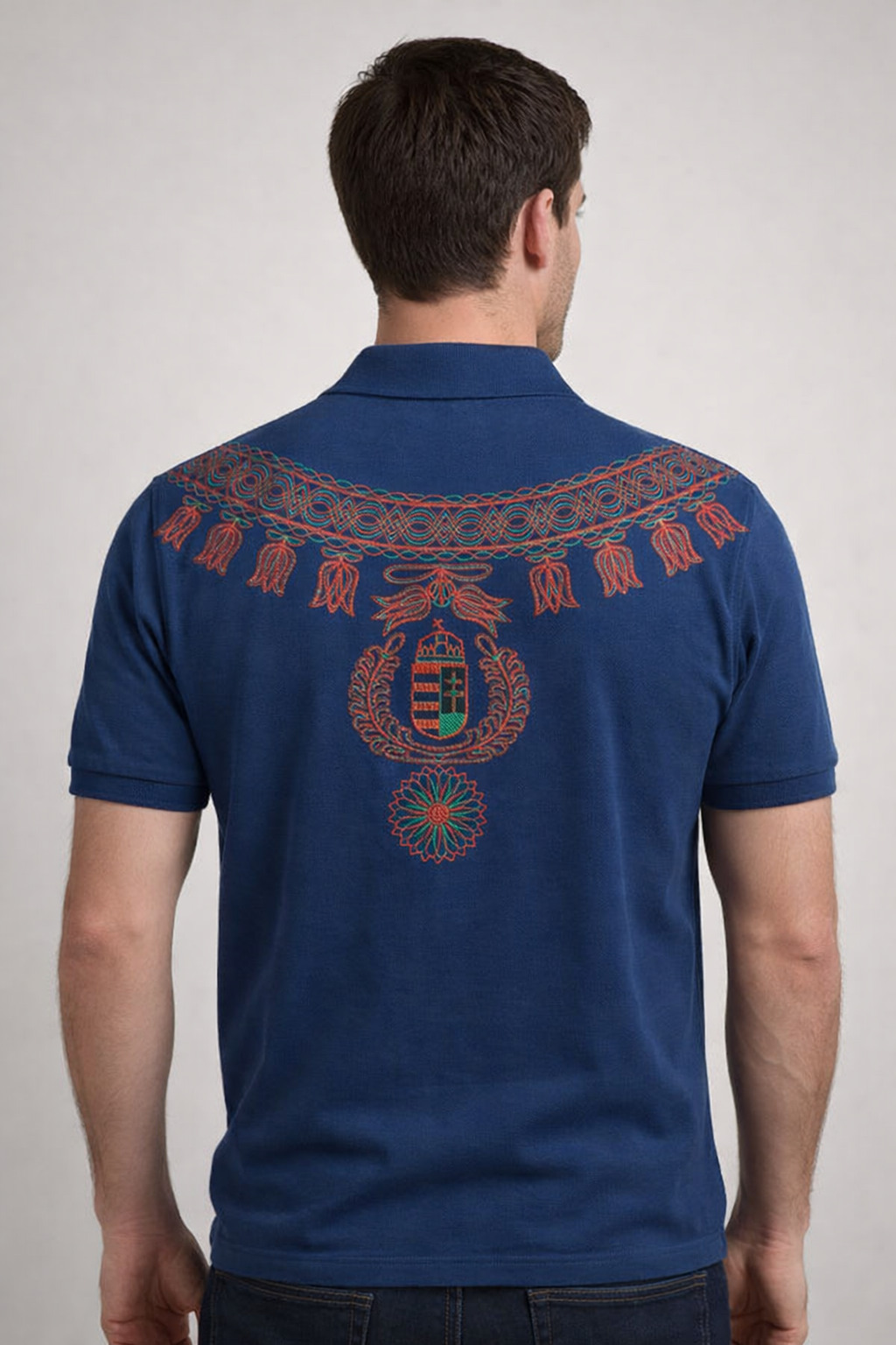 Kalotaszeg Henley w Hungarian Coat of Arm