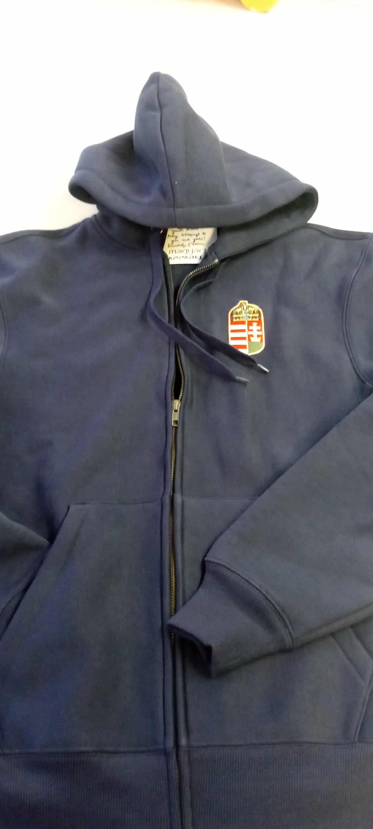 Hungary Hooded Sweatshirt Zip