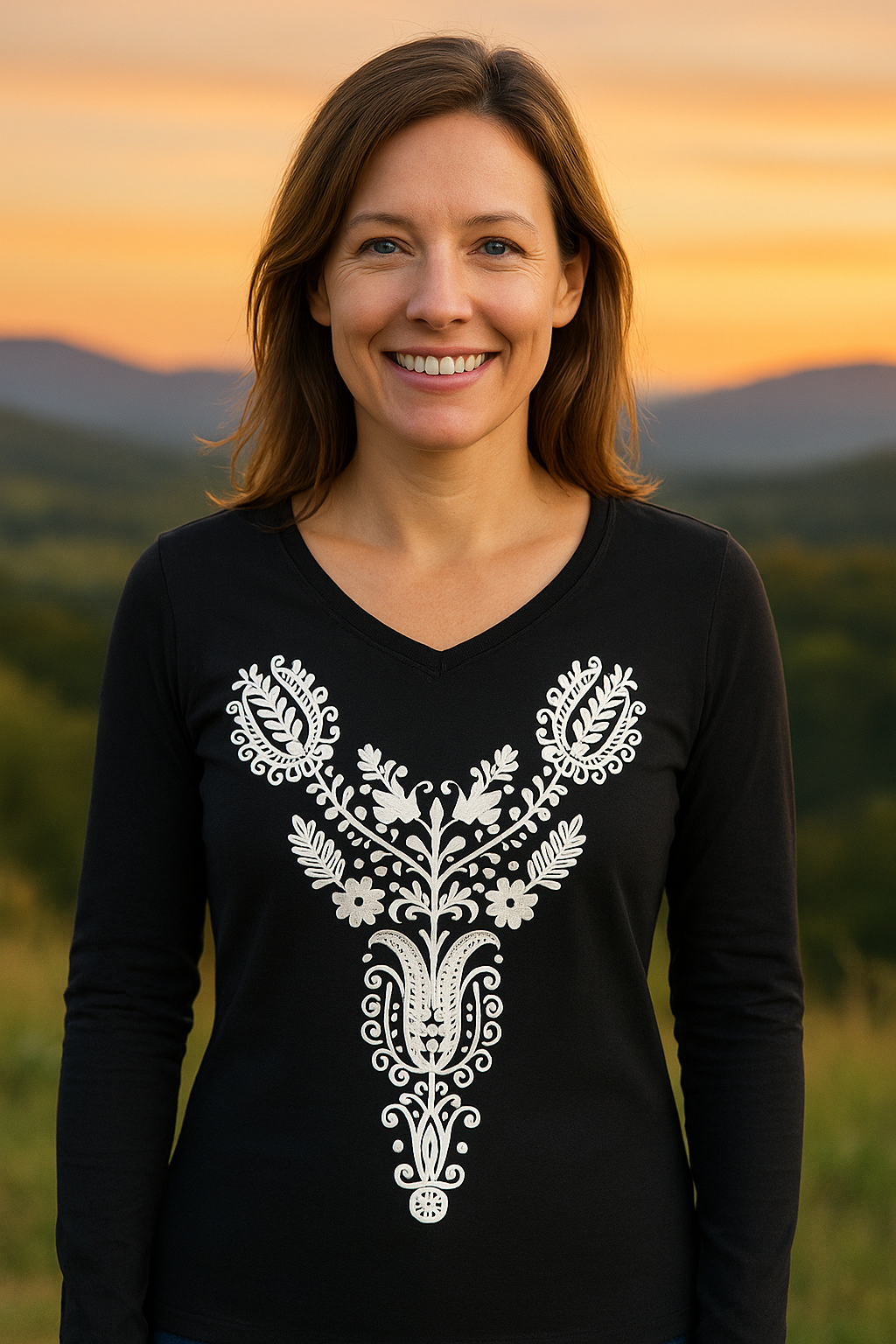 Kalotaszeg Long Sleeve Tee