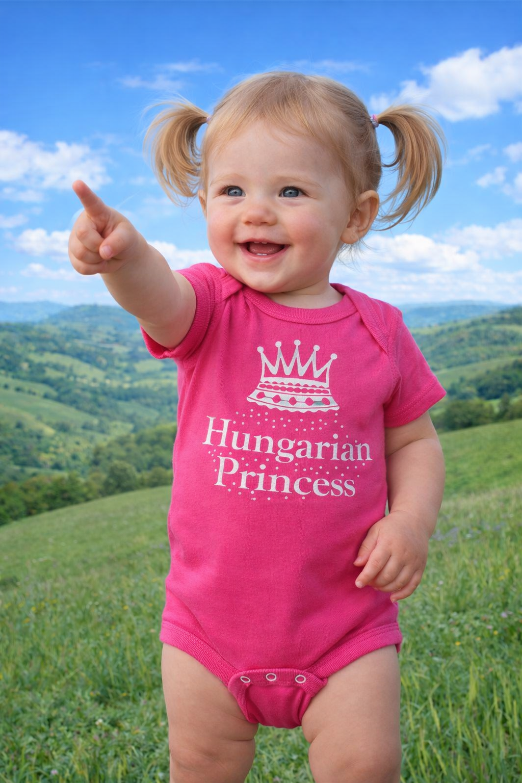 Hungarian Princess Baby Bodysuit