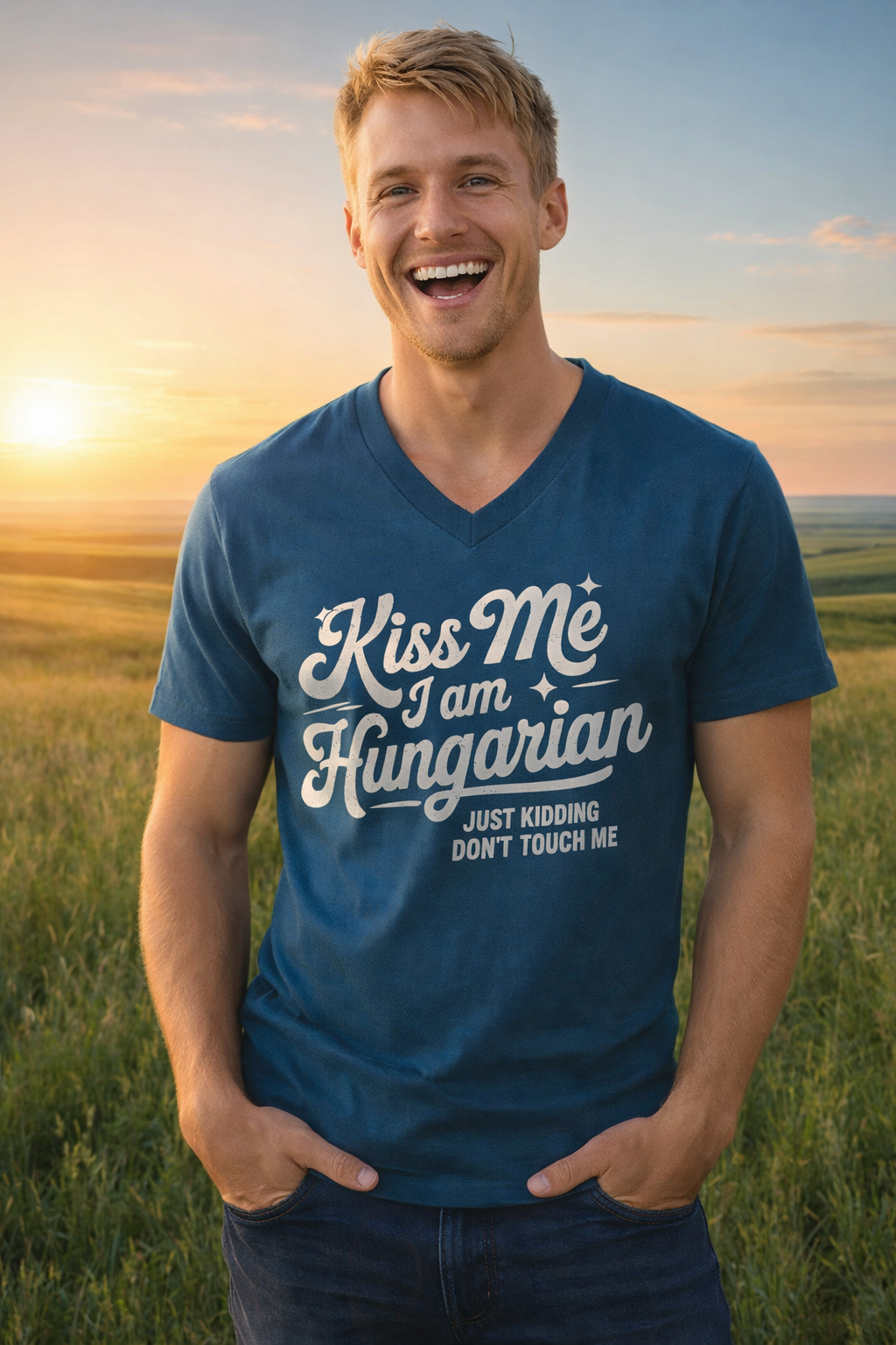 Kiss Me I am Hungarian T-shirt