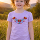 Hungarian Matyo Girls Tee