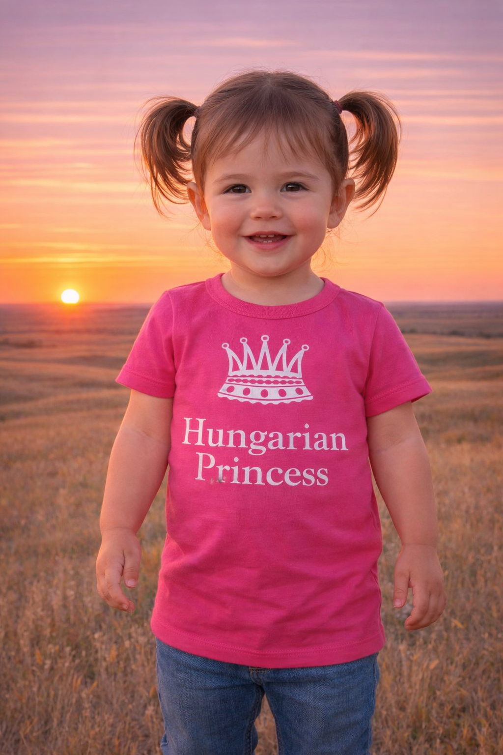 Hungarian Princess Girls Tee