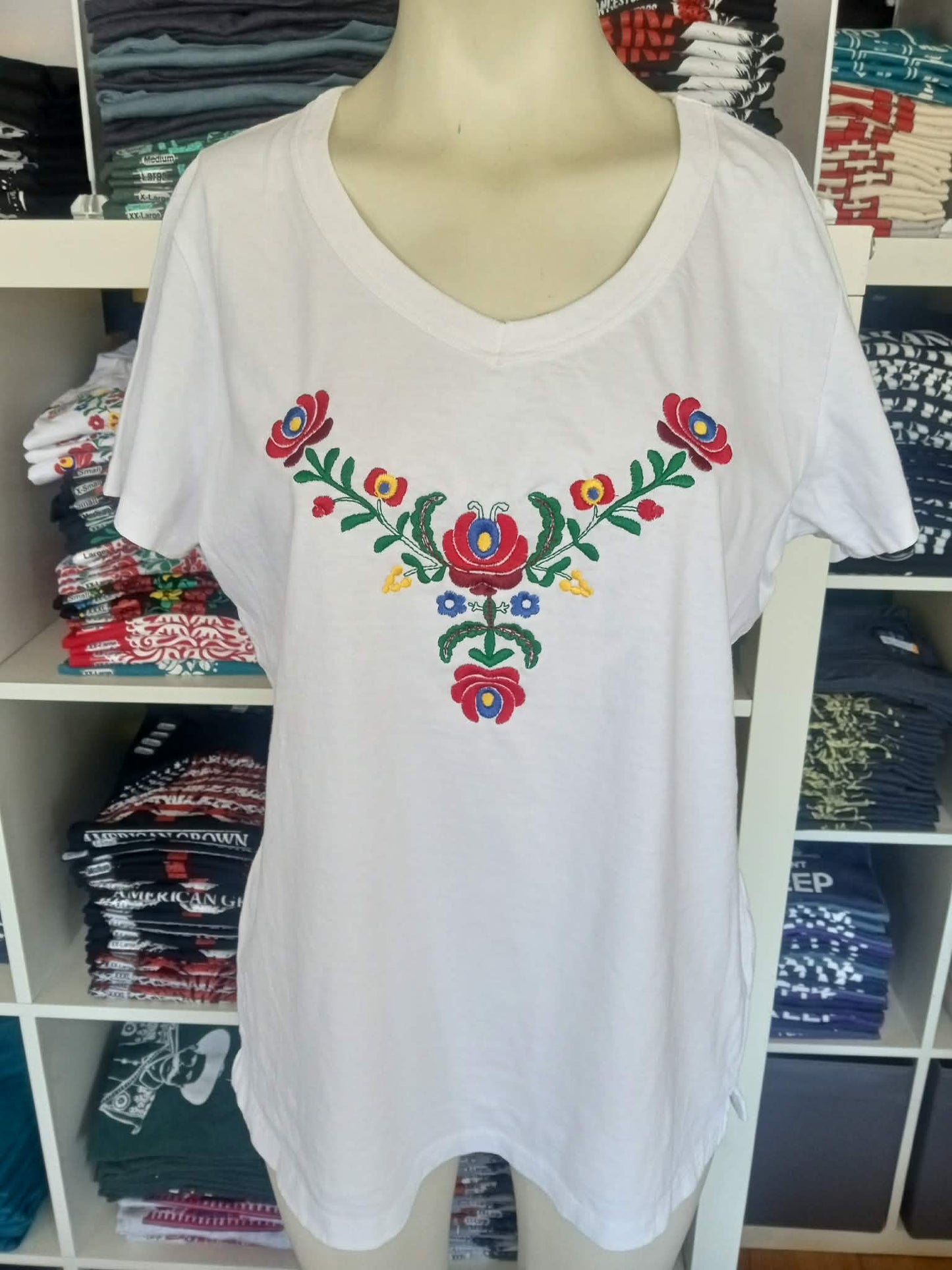 Embroidered Matyo Tee