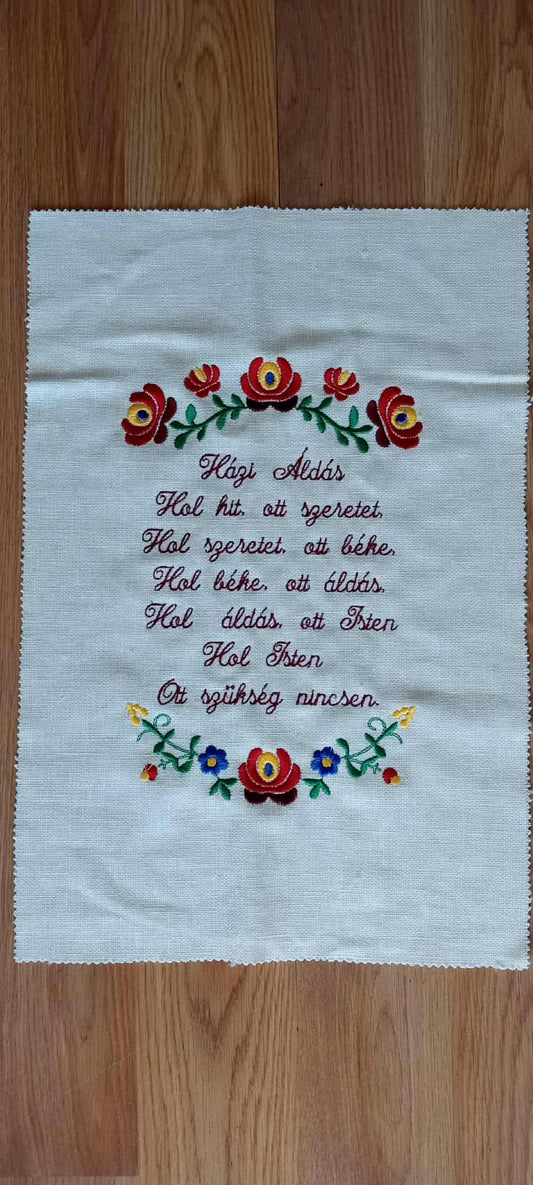 Hungarian House Blessing