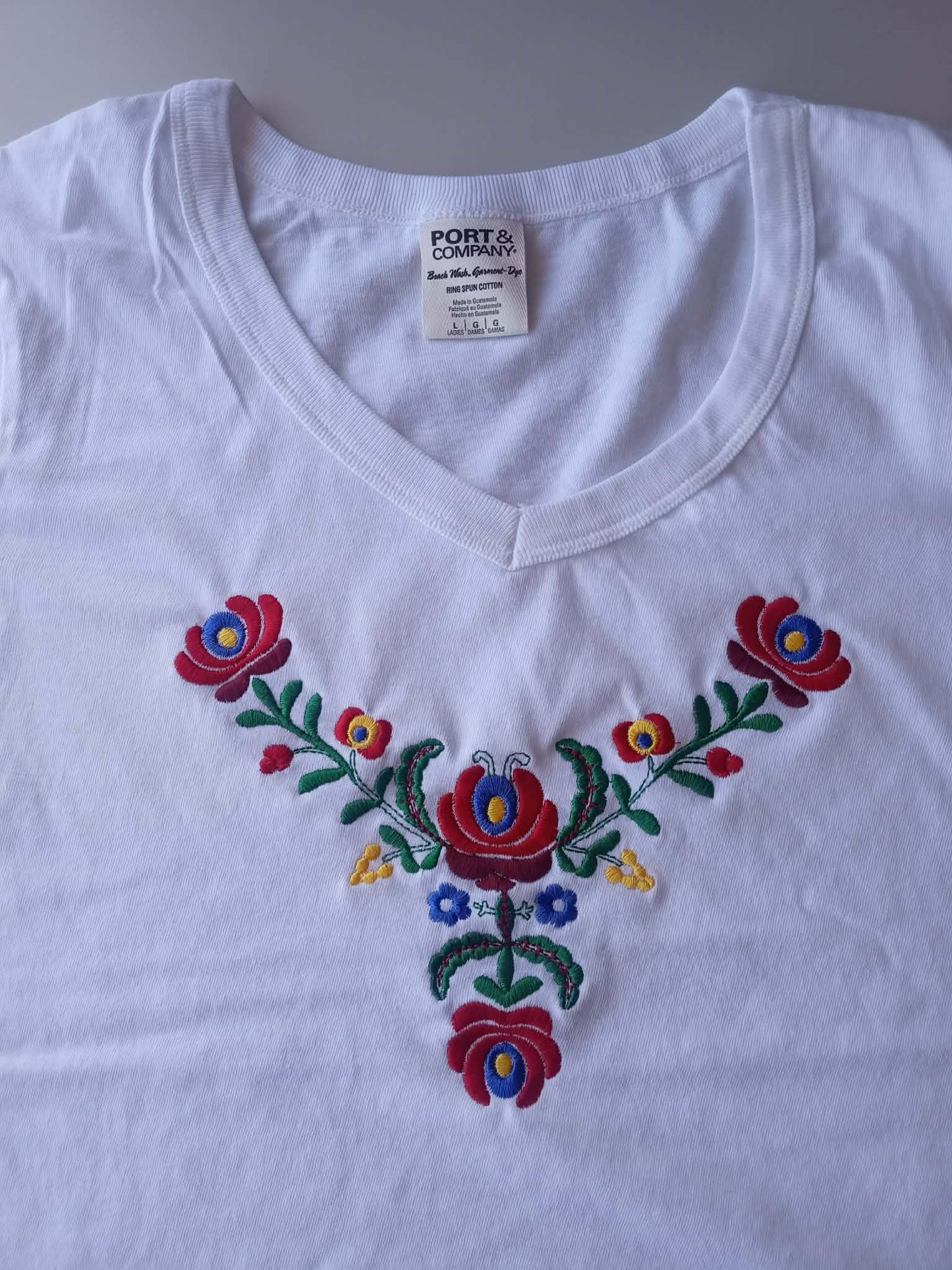 Embroidered Matyo Tee