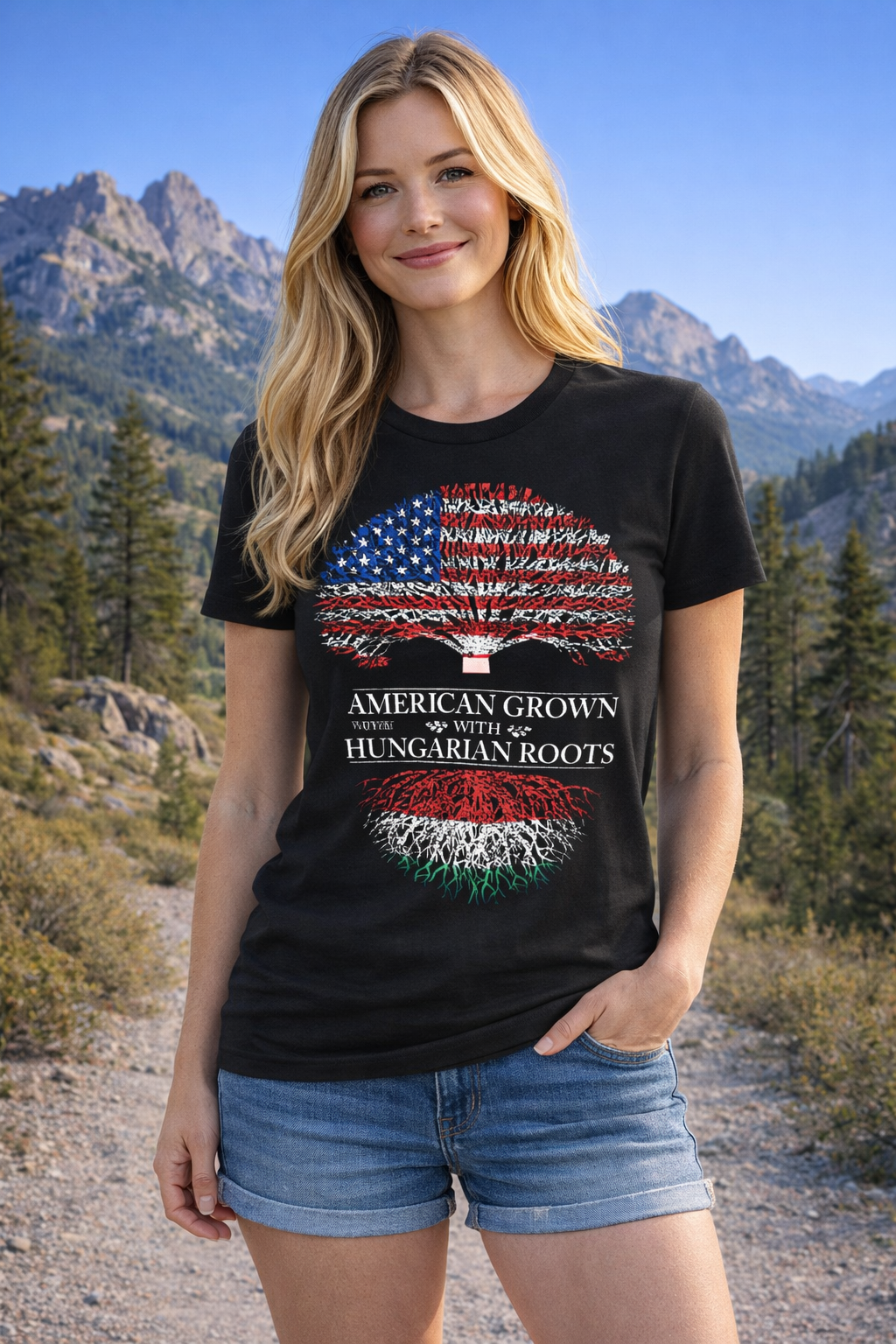 Hungarian American Tshirt