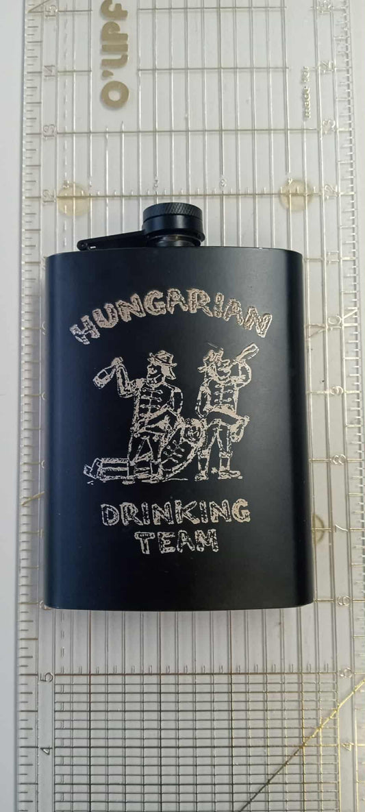 Hungarian Drinking Team Flask