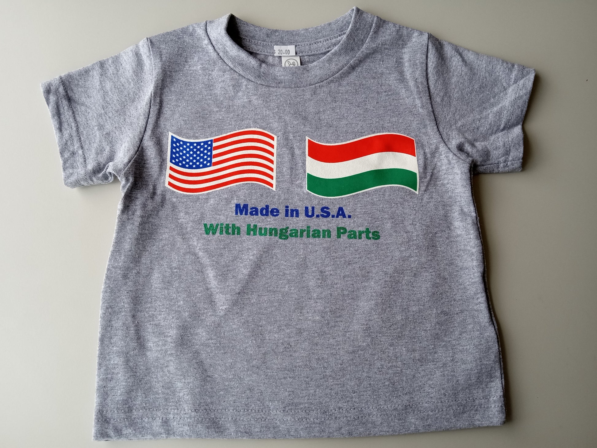 Hungarian American Toddler t-shirt