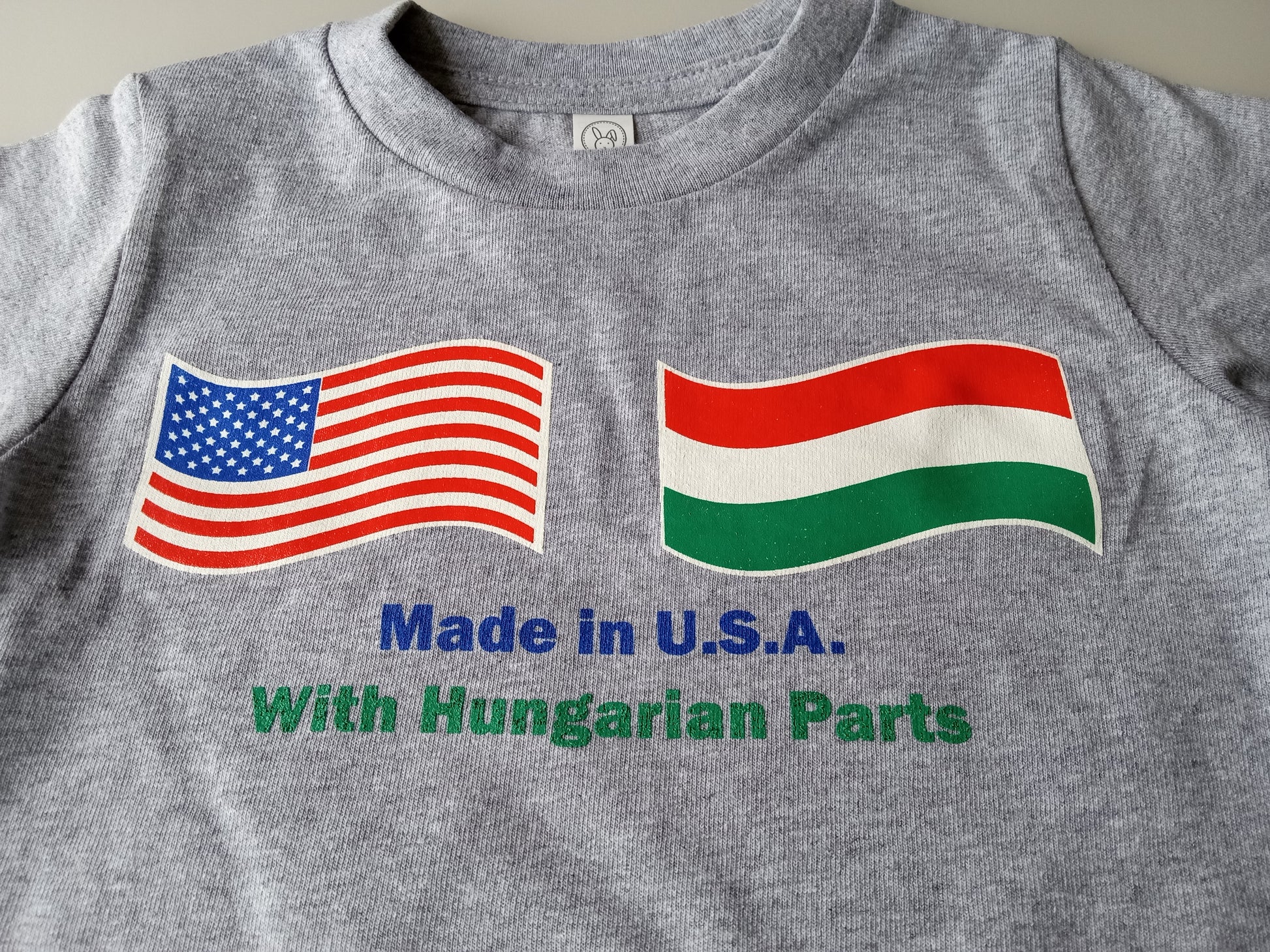 Hungarian American Toddler t-shirt