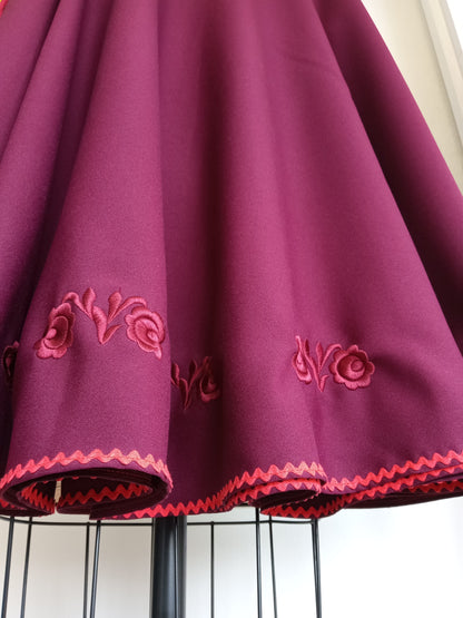 Embroidered Matyo Skirt