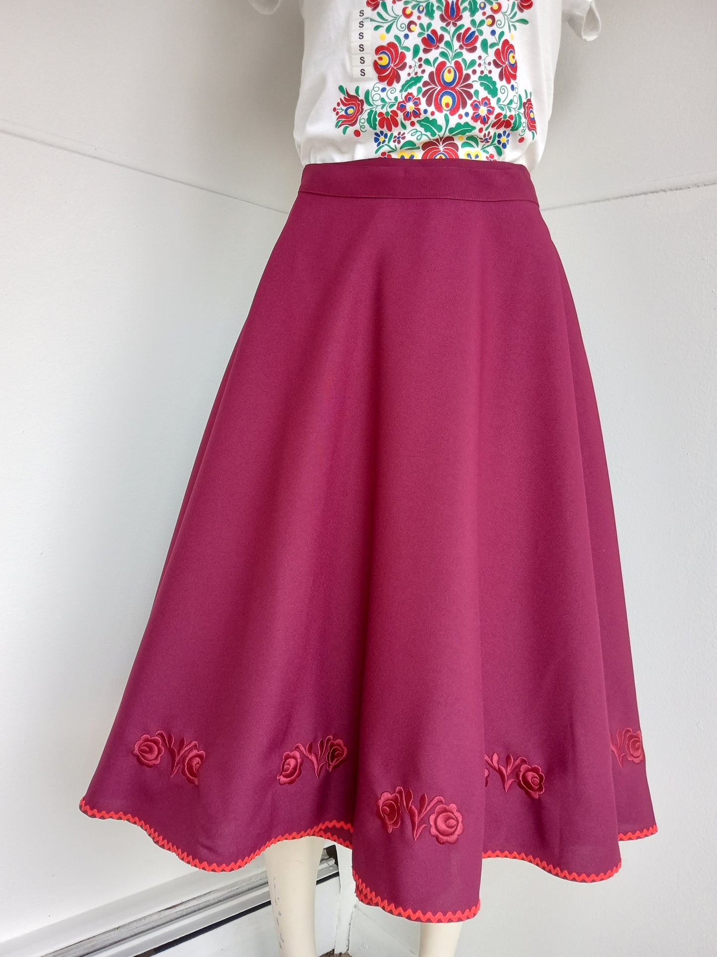 Embroidered Matyo Skirt