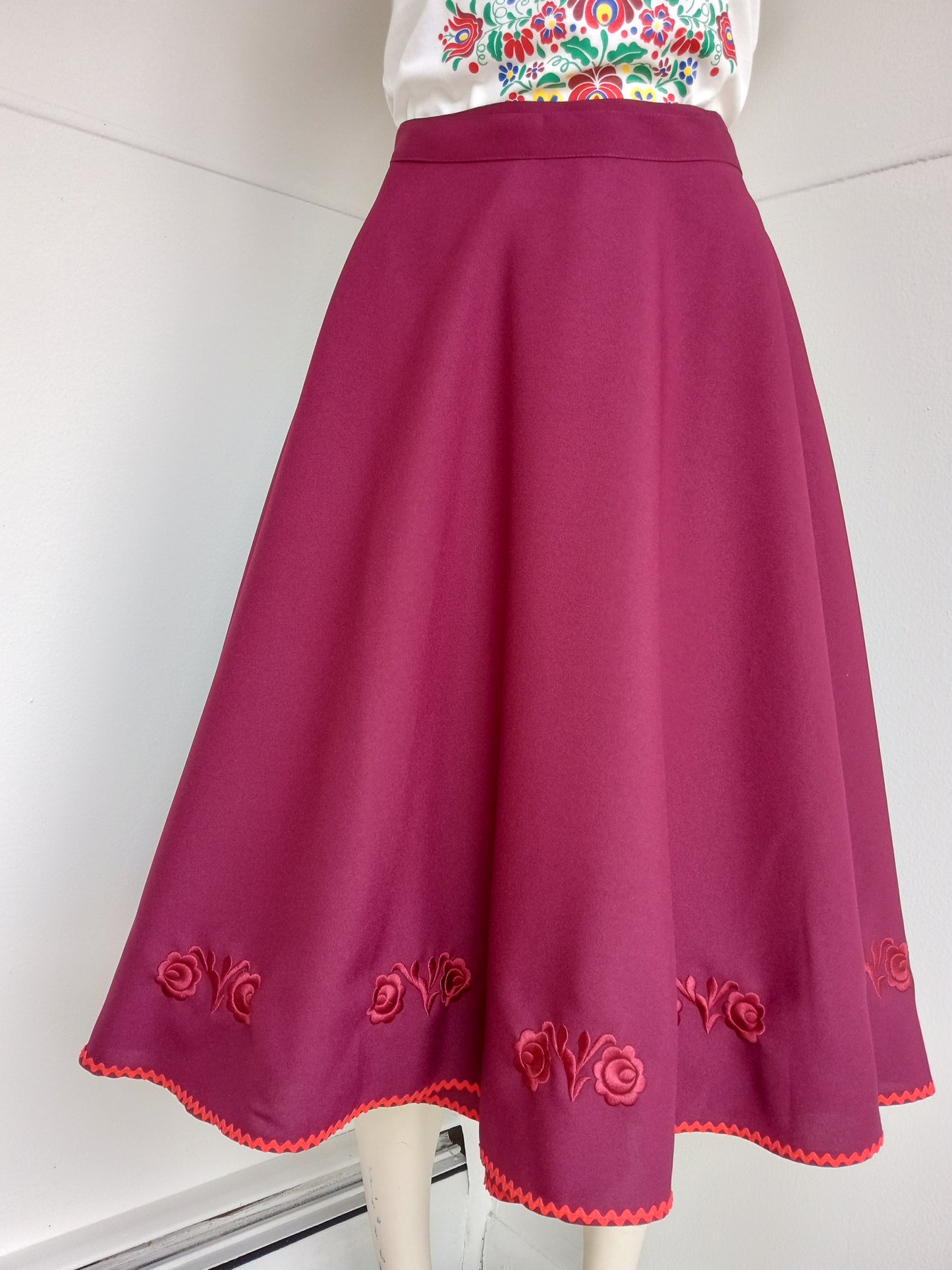 Embroidered Matyo Skirt