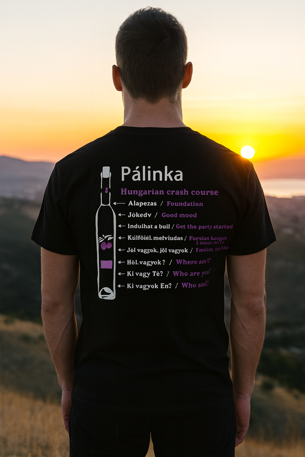 Palinka Hungarian Crash Course Tee