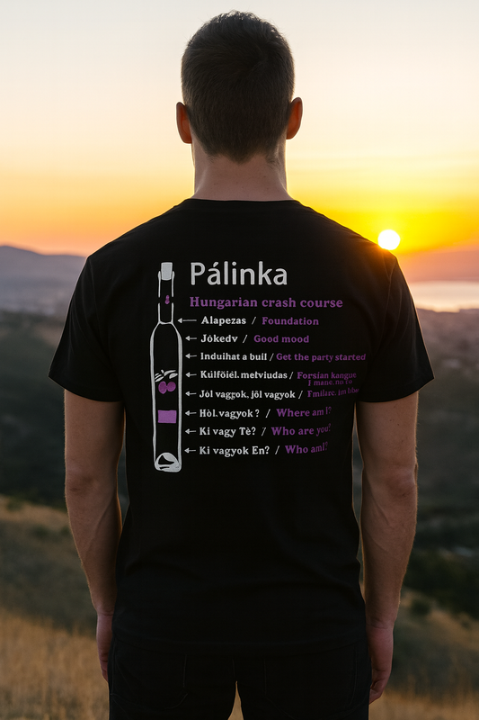 Palinka Hungarian Crash Course Tee
