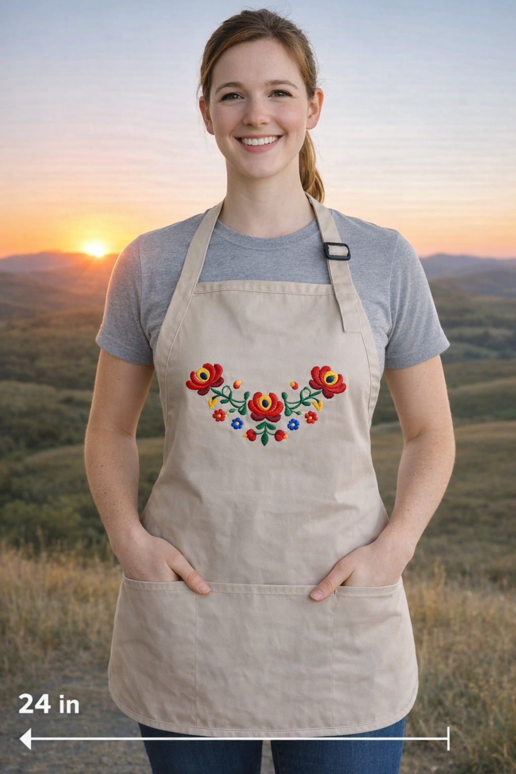 Embroidered Matyo Apron