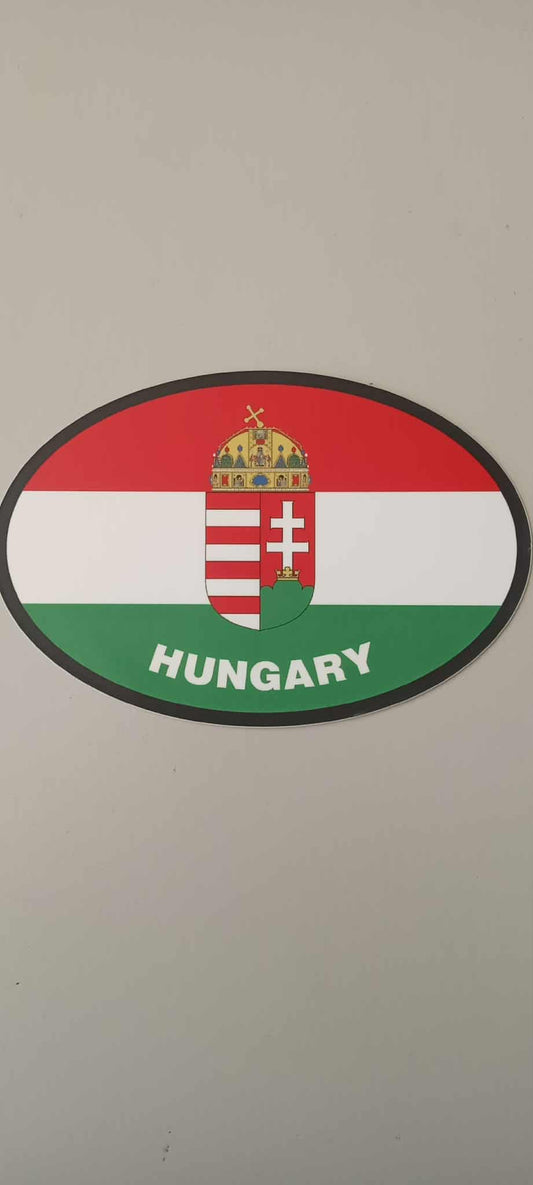 Hungary Car Sticker