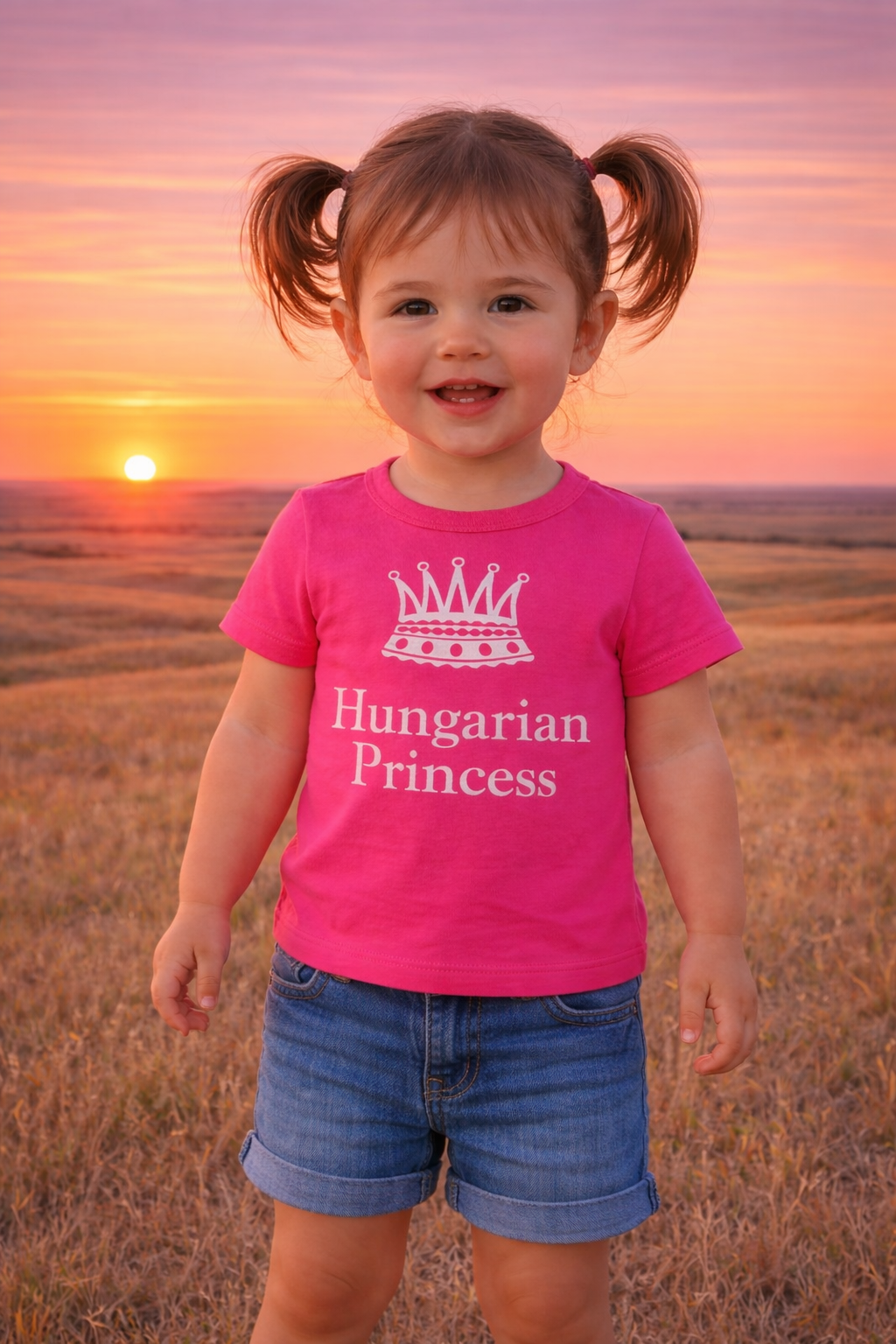 Hungarian Princess Girls Tee