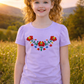 Hungarian Matyo Girls Tee