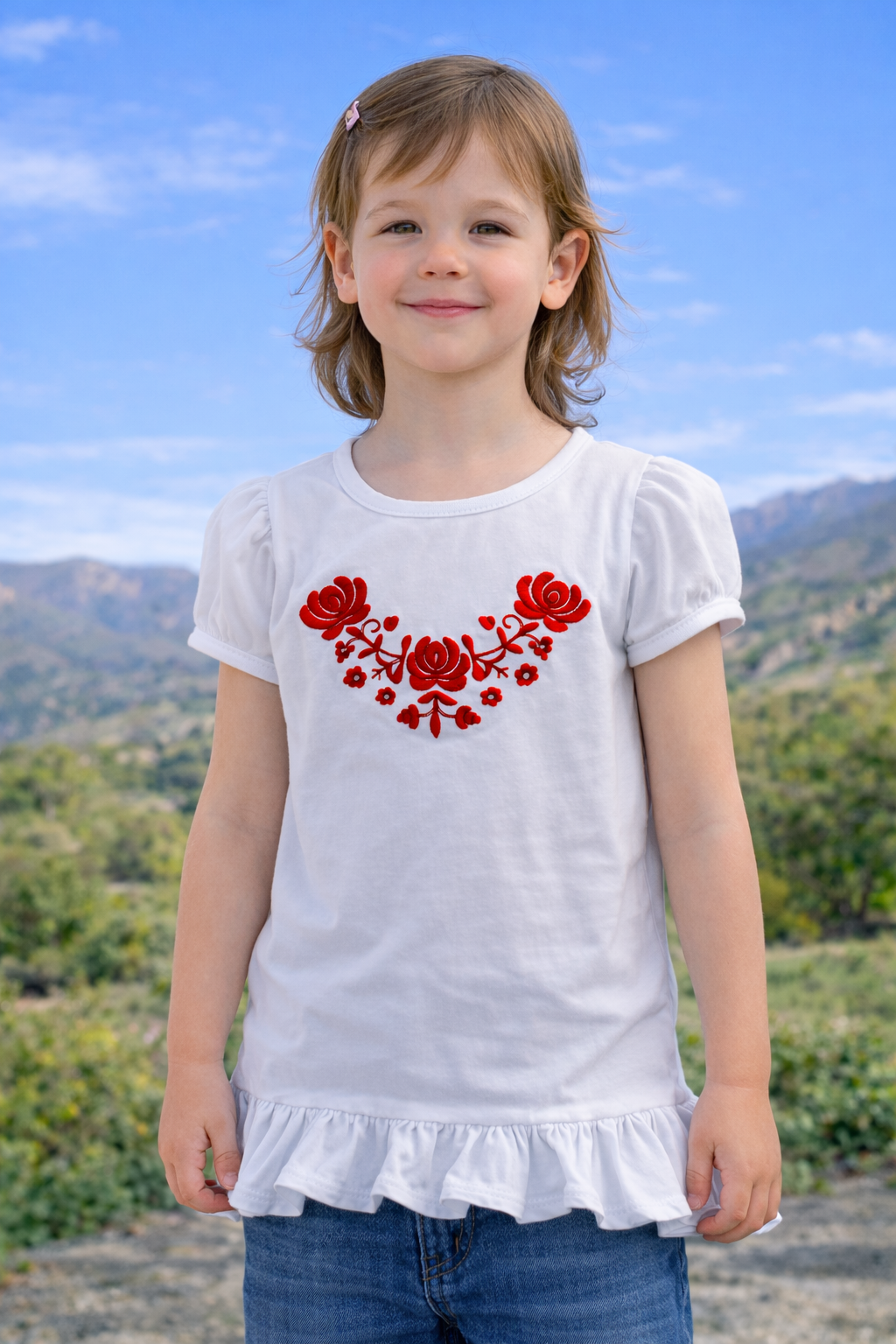 Hungarian Ruffle Top