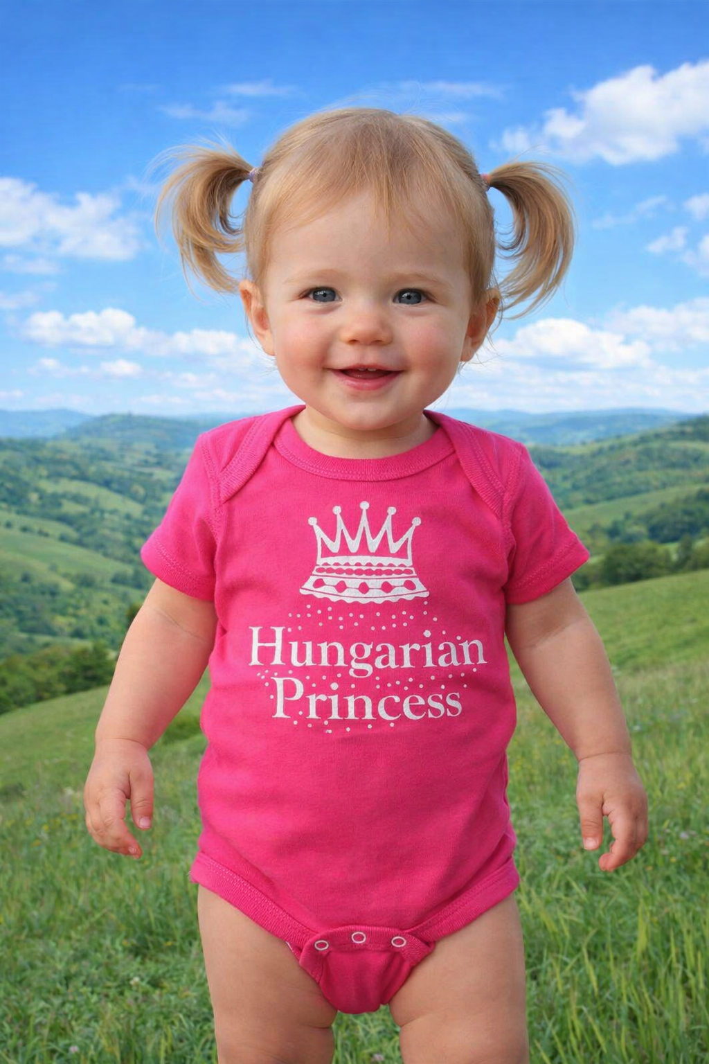 Hungarian Princess Baby Bodysuit
