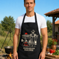 Hungarian Gulyas black apron included in the Hungarian Aprons Superpack
