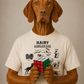 Hairy Hungarians 10 Hungarian Dog Breeds T-Shirt on Vizsla model