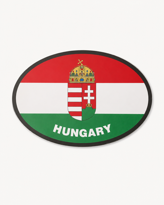 Hungary coat of arms car sticker